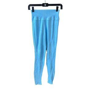 SoulCycle x NUX Blue Leggings Size Medium